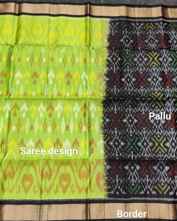 Ikkath Pure handloom silk saree - IKT14 alternate view