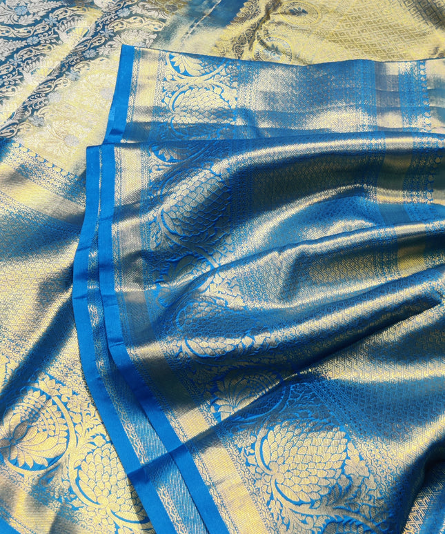 Kanchi Pattu Tissue Silk Saree - HF133
