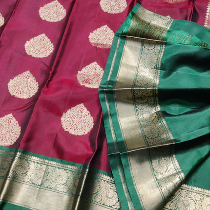 Kanchi pure soft silk Saree - KMP2044