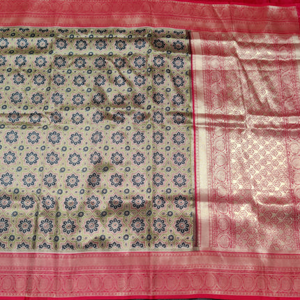 Kalamkari Silk saree - KM01