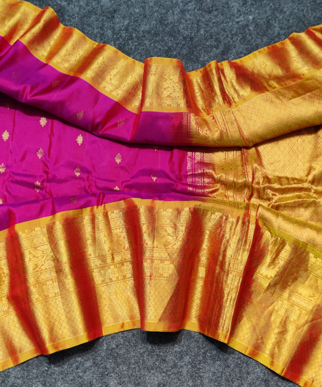 Gadwal pure silk saree - GPS08