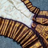 Gadwal Handloom pure silk- GPS01