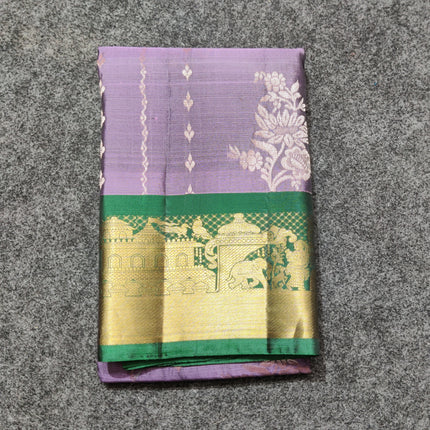 Kanchi Vintage Small border pattu - KMP87