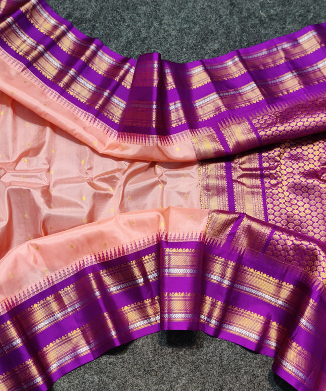 Gadwal pure silk saree - GPS68