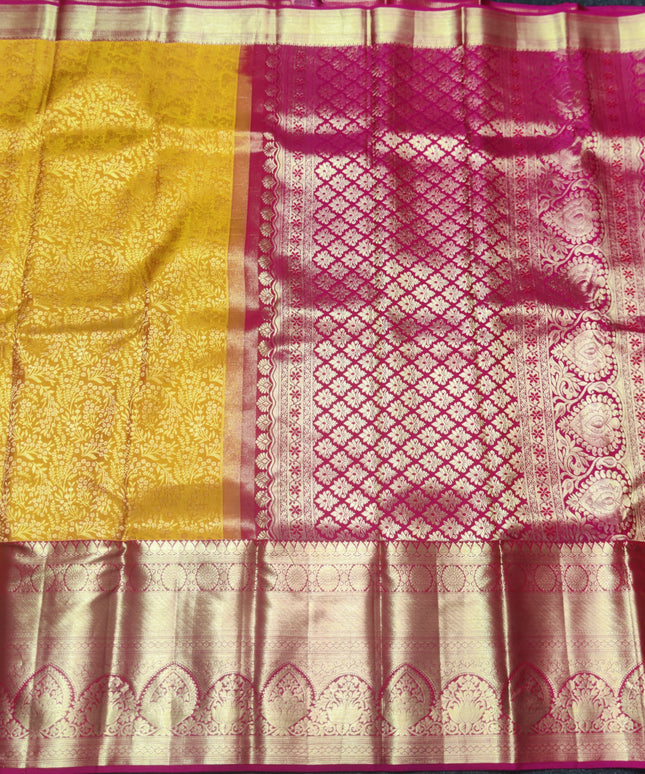 Kanchi pure Bridal wear saree @30% Off - KMP46