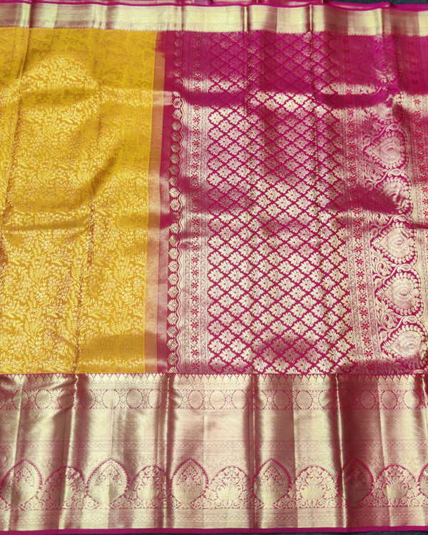 Kanchi pure Bridal wear saree @30% Off - KMP46 alternate view