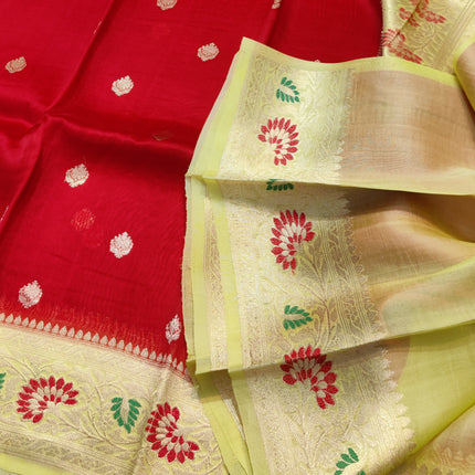 Organza Silk Saree - ORK06