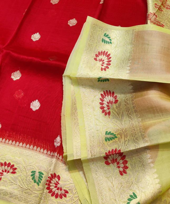 Organza Silk Saree - ORK06