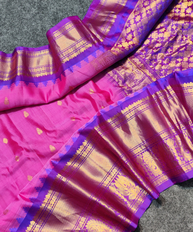 Gadwal pure silk saree - GPS06