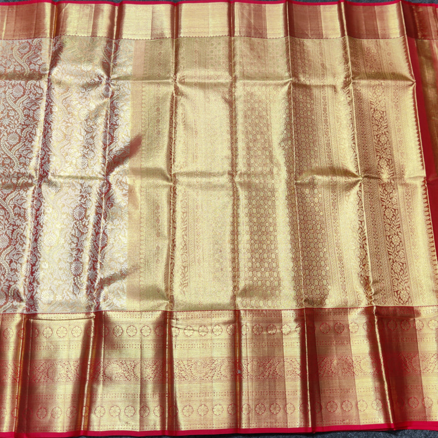Kanchi Pattu Wedding Saree @35% Off -KMP65