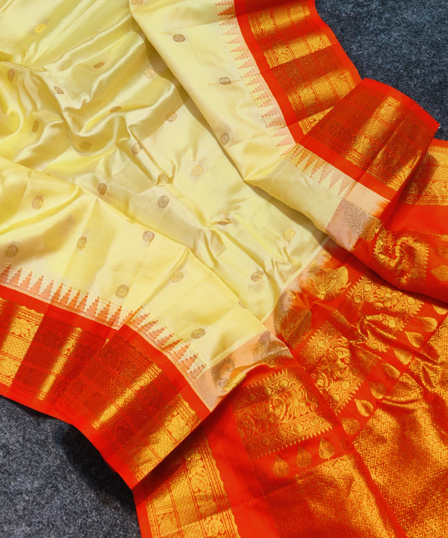 Gadwal pure silk saree - GPS233