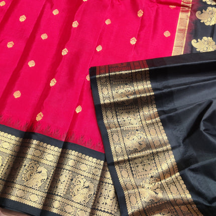 Gadwal Handloom Pure silk saree - GPS159