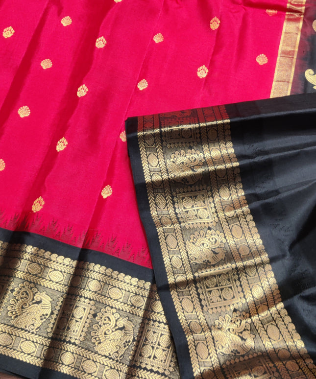 Gadwal Handloom Pure silk saree - GPS159