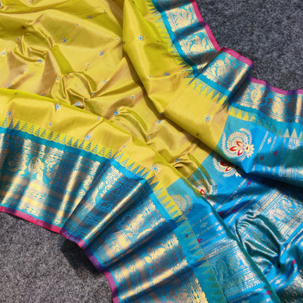 Gadwal pure silk saree - GPS55