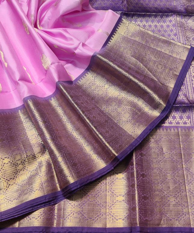 Kanchi pure soft silk Saree - KMP1589