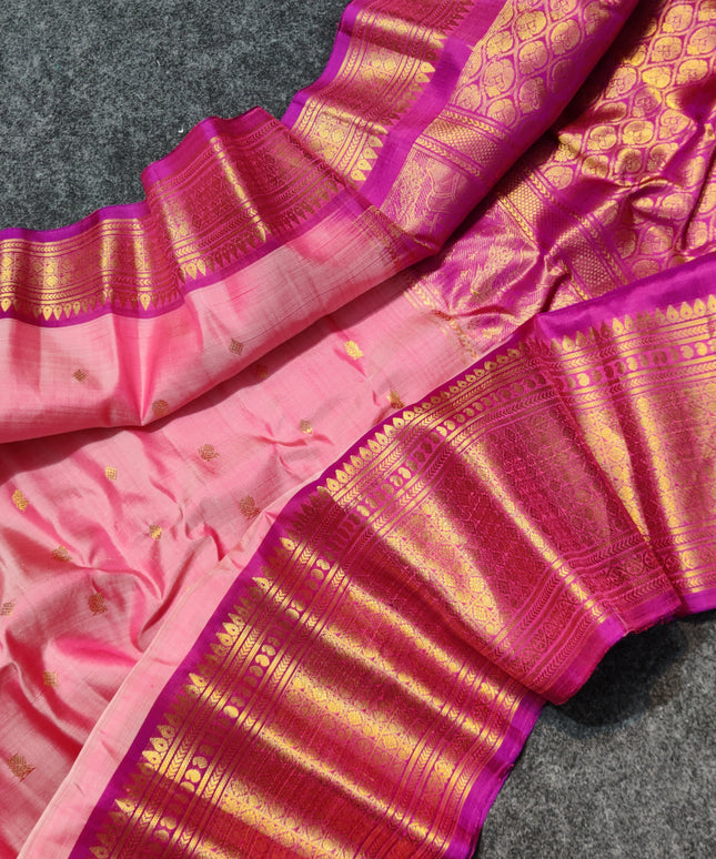 Gadwal pure silk saree - GPS07