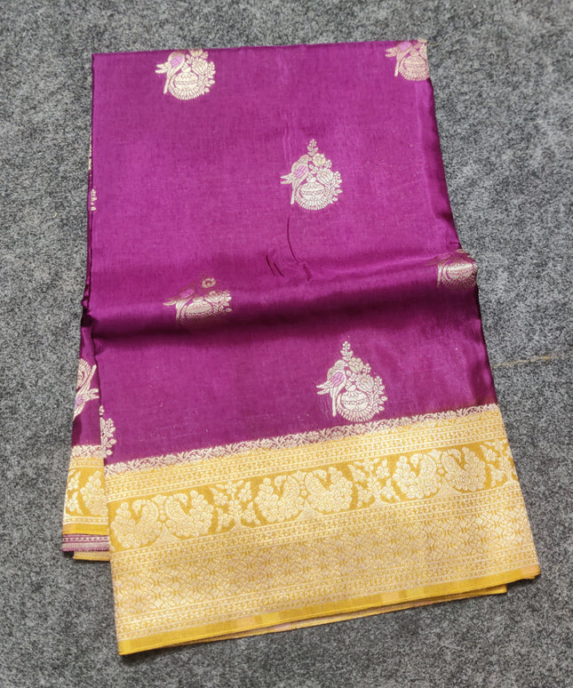 Mashru Silk Saree- MS14