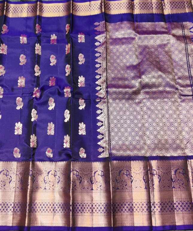 Kanchi pattu pure silk Saree - KMP126