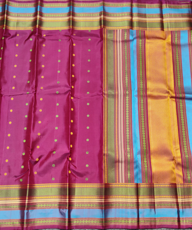Kanjivaram Resham Silk Saree - KMP1969