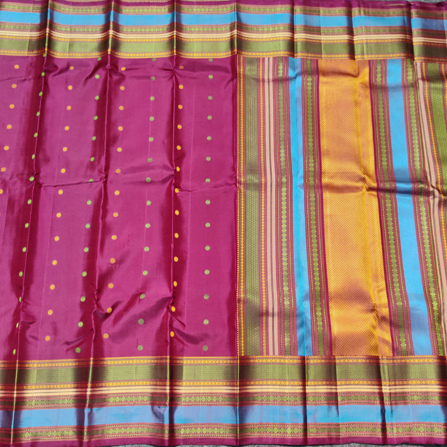 Kanjivaram Resham Silk Saree - KMP1969