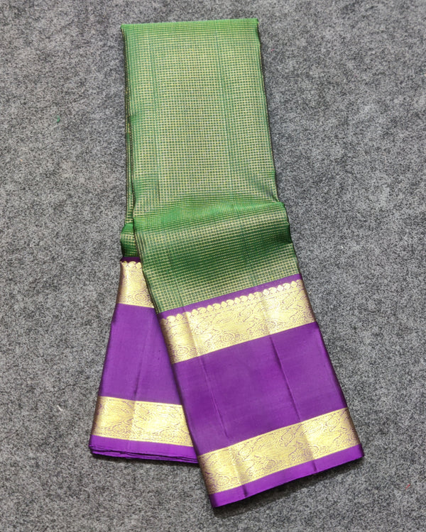 Kanchi Vintage Handloom Pattu Saree - KMP320