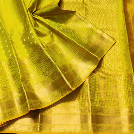 Kanchi pure vintage silk Saree - KMP3003