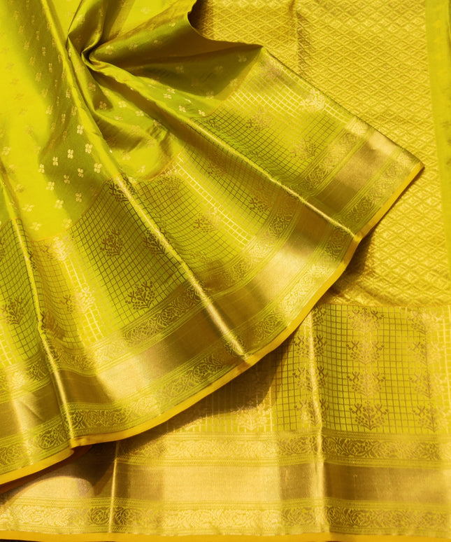 Kanchi pure vintage silk Saree - KMP3003