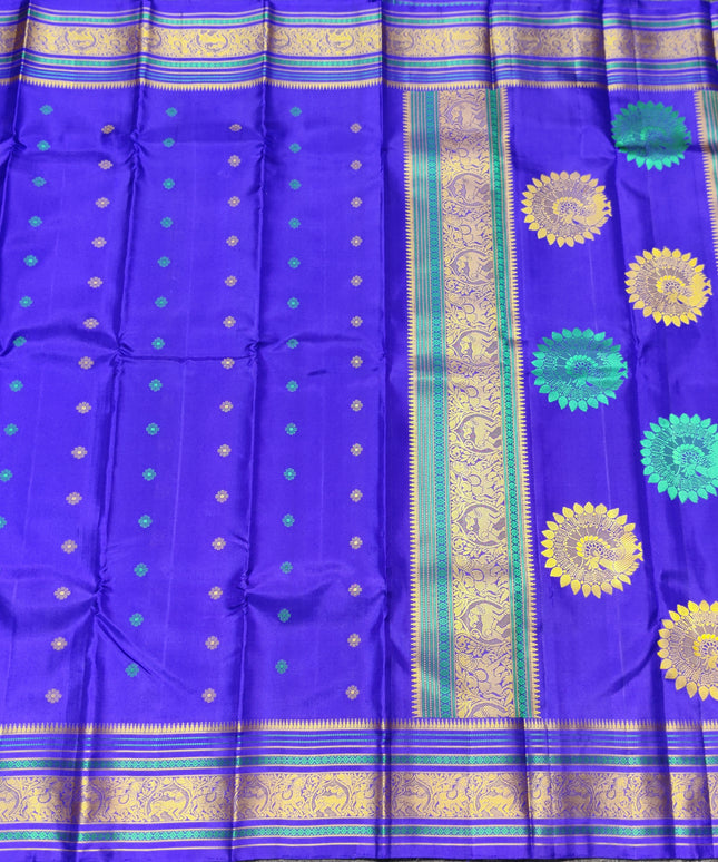 Kanjivaram Resham Silk Saree - KMP1540