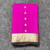 Kanchipattu small border saree - KMP204