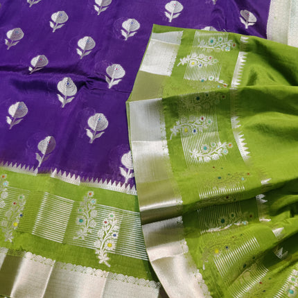 Raw mango silk saree - PRS11