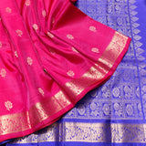 Kanchi Pure Silk Small Border Saree – KMP268