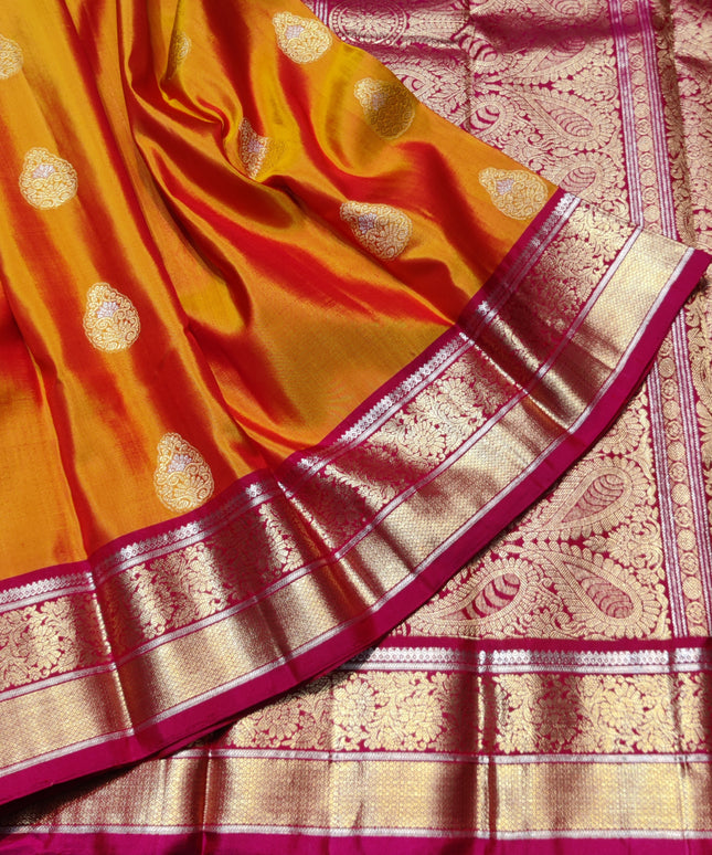 Kanchi pure soft silk Saree - KMP2045