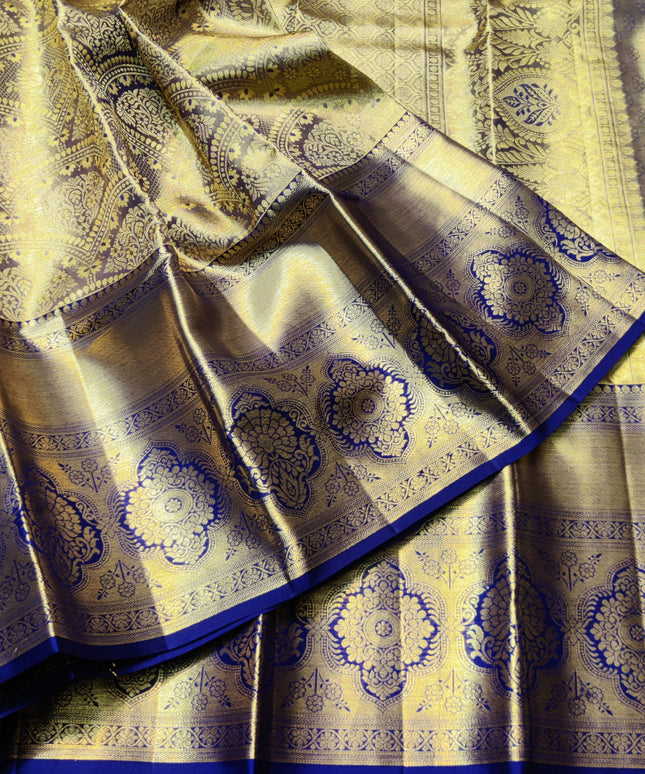 Kanchi Pattu Wedding Sarees @30% Off -KMP963
