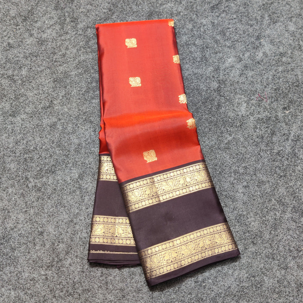 Kanchi Handloom Vintage Gap Border - KMP3005