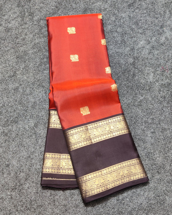 Kanchi Handloom Vintage Gap Border - KMP3005