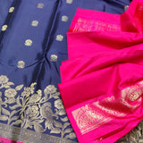 Pure Soft Silk Scurt Border Saree - LWP223