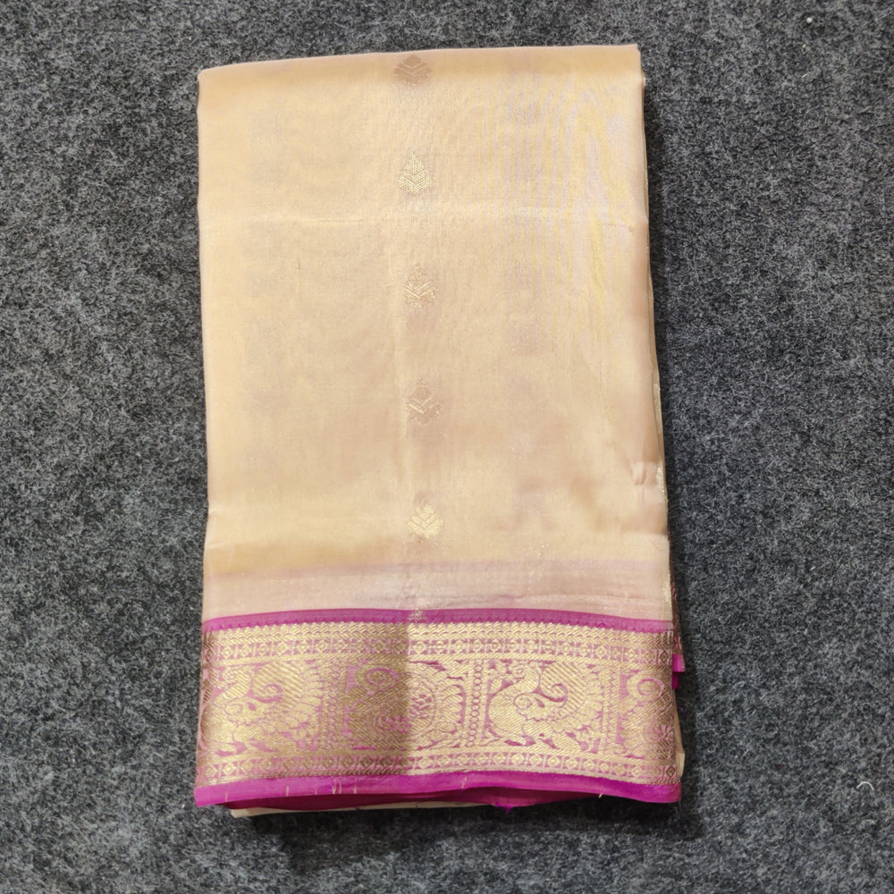 Kanchipattu small border saree - KMP205