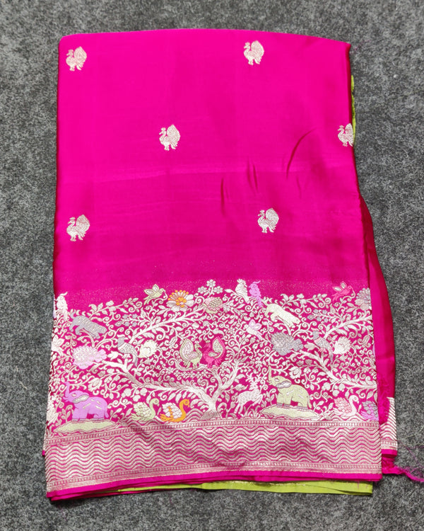 Mashru satin Silk Saree- MS25 alternate view