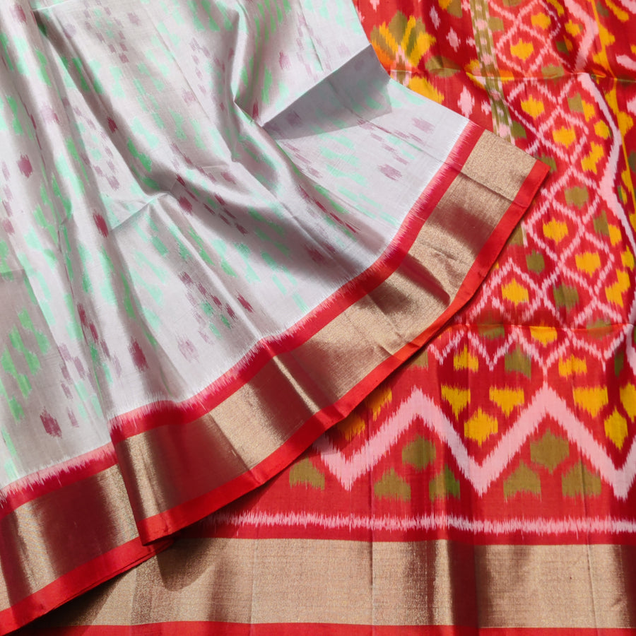 Ikkath Pure handloom silk saree - IKT13