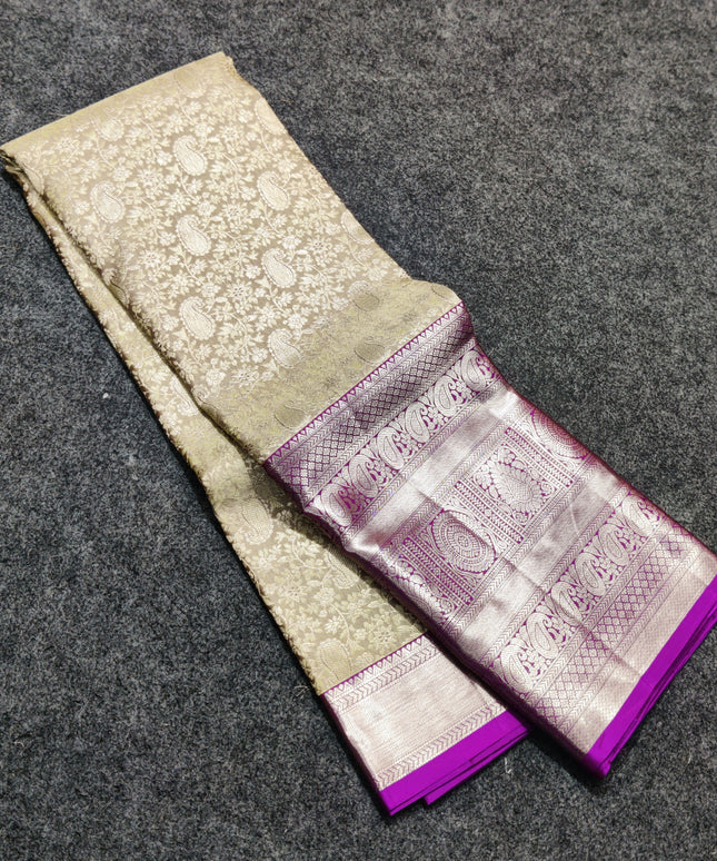 Kanchi pure silk saree - KMP982