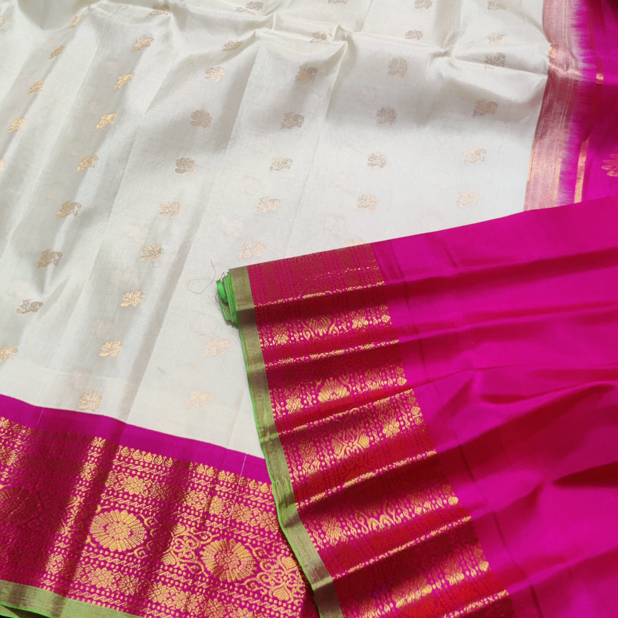 Gadwal Handloom Pure silk saree - GPS03