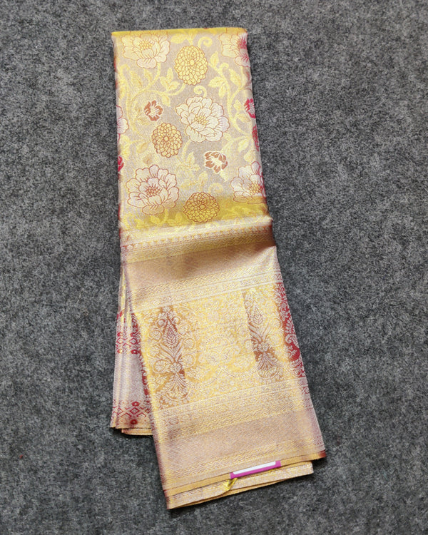 Kanchi Pattu Wedding Saree 50% Off -KMP207