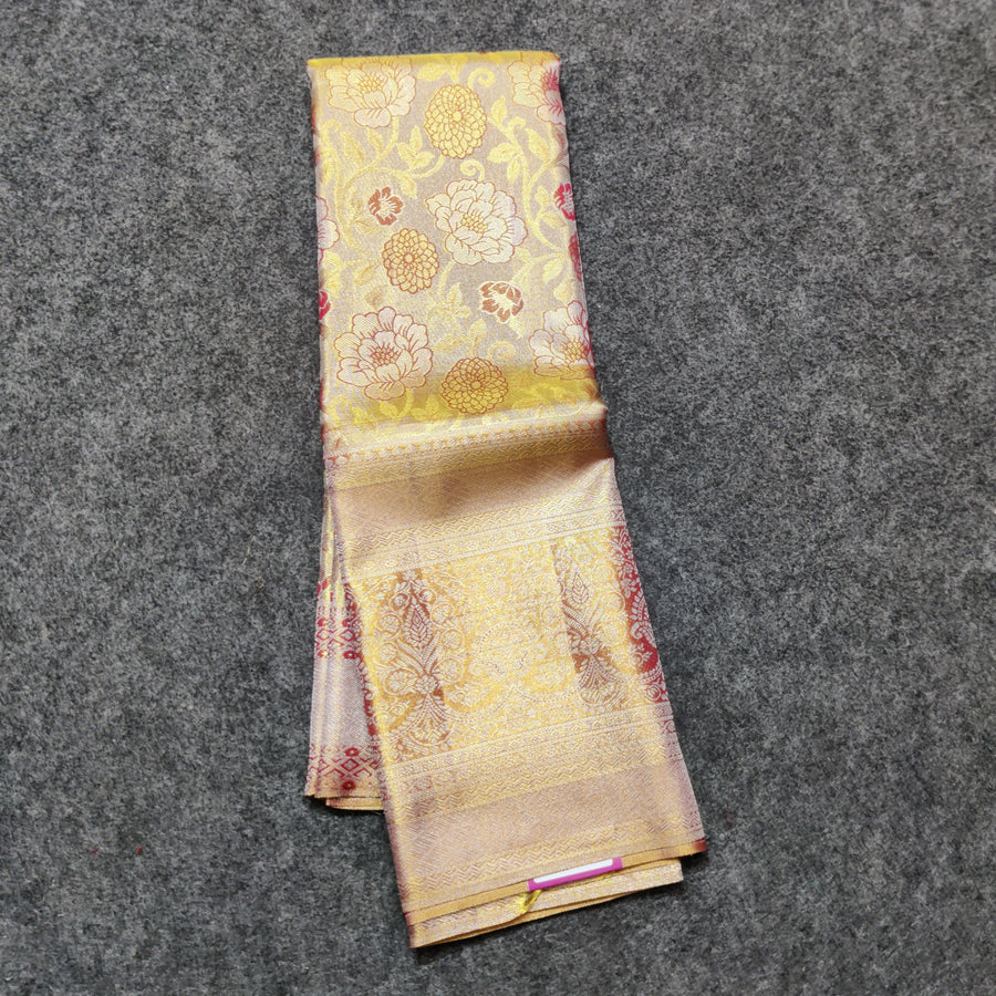 Kanchi Pattu Wedding Saree 50% Off -KMP207