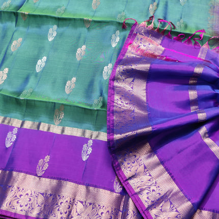Lightweight pattu Scurt Border Saree - LWP95