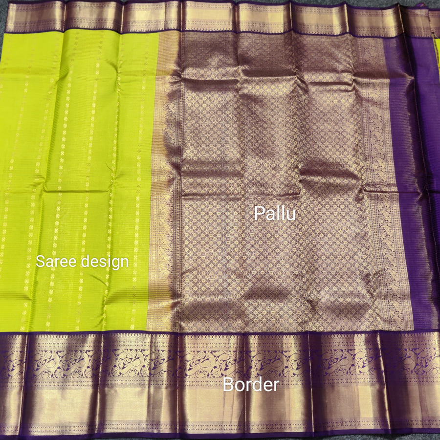 50% off Kanchi kuttu vintage Handloom saree - KMP97