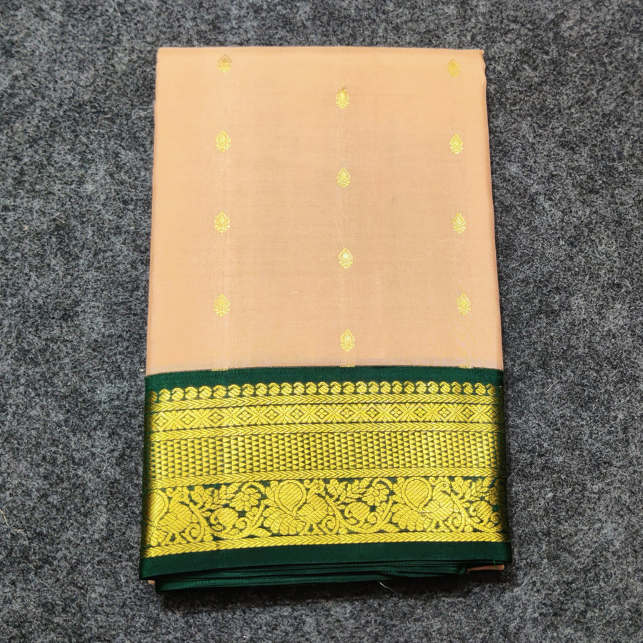 50% off Kanchi kuttu vintage Handloom saree - KMP69