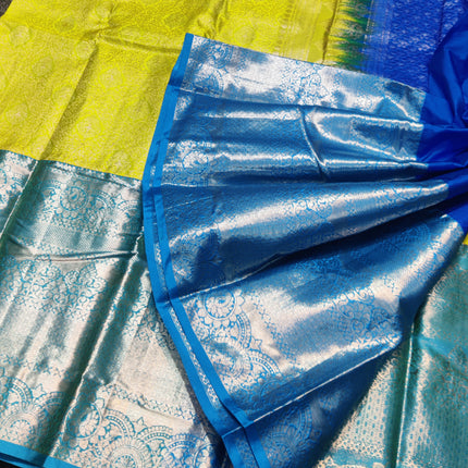 Kanchi pattu half fine bridal wear saree HF36