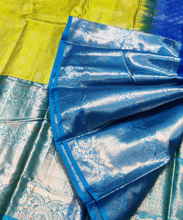 Kanchi pattu half fine bridal wear saree HF36