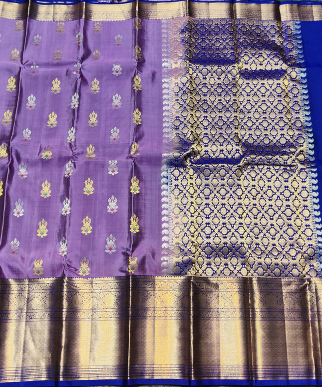 Meenakari kanchi Butta Saree - KMP3068