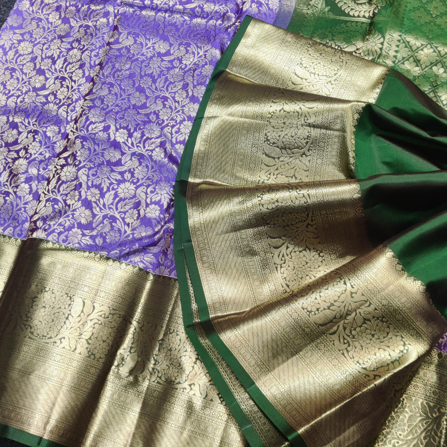 Kanchi pure Bridal wear saree @30% Off - KMP56